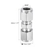 sourcing map Compression Tube Fitting 3/8" Tube OD x 3/8"
