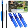 VGOL 50PCS Archery Arrow Nocks for Carbon Arrow Nocks with