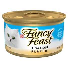 Fancy Feast Purina Fancy Feast Wet Cat Food Flaked Tuna Feast - (Pack of 24) 3 oz. Cans