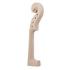 Yibuy Hand Carved Maple Violin Neck for DIY 4/4 Size