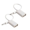 AUX to USB Adapter, 3.5mm Male Audio Jack to USB