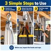 Manual Rope Pulley Hoist for Equipment Lifting – 270° Rotating