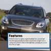 MOFANS 1 Pair Headlight Lens Covers Fit for Buick Enclave