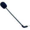 Black Portable 2.5mm Microphone Stereo Studio Gaming Headset Voice Mic-