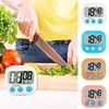Digital Kitchen Timer, Large LCD Digital Loud Alarm Cooking Timer,