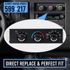 599-217 Heater A/C Control Switch Climate Control Module Fit for