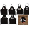 BLUECHOLON Original Kitchen Apron with Funny Sayings, 80 x 60