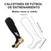 2p Calcetas Media Deportivos Fútbol Antideslizantes Calcetín