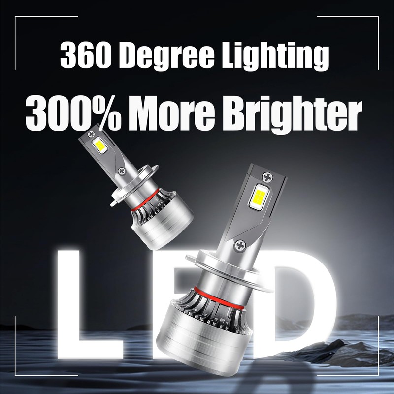 HUOKEDS for Ford Explorer 2011-2015 Fog Lights Bulbs Combo, 4pcs
