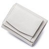 SCHLATUM Small Wallet Women Genuine Leather RFID Blocking Trifold Tiny
