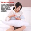Textile Wise V Shaped Pillow Pregnancy Pillow Polyester Filled -