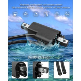 ULZOZN Ignition Coil Replace 278000383 278001130 Compatible with SeaDoo GSX GTX GSX LTD GS GSI GSX GTI Jet Boat Challenger