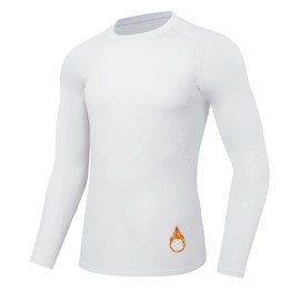 VanKee Maglia Termiche da Uomo Intimo Termico Uomo Asciugatura Rapida Intimo Termico Funzionale - Elasticità Invernale Termica a Maniche Lunghe - Manica Lunga Termica a Compressione Sci Ciclismo