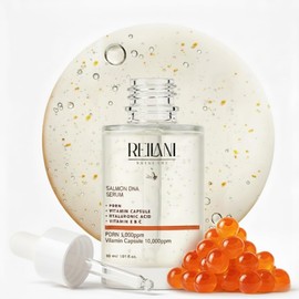 PDRN Salmon DNA Serum – Anti-Aging Face Serum with Hyaluronic Acid, Tripeptide & Vitamins (10,000ppm) – Hydrating Facial Serum for Blemishes, Collagen Boost & Fine Lines – Korean Skincare – 1 Fl Oz