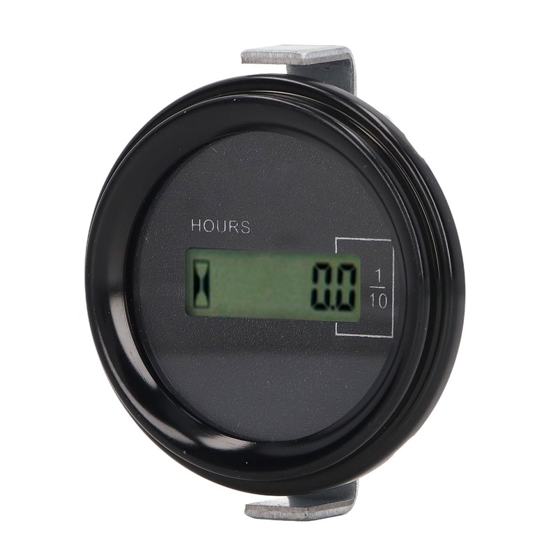 Excavator Timer Hour Meter Remote Control LCD Digital Display 12V‑36V
