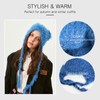 LumiSyne Winter Hat Cute Cat Ear Shape y2k Style Furry