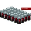 IMPECCA D Batteries (24-Pack) High Performance Alkaline, Long Lasting, and
