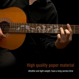 Bnineteenteam Guitar Sticker Inlay Marker for Acoustic Electric Guitar Decoration