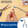 VISEMAN 6" Mini Needle Nose Pliers with Comfort Grip Handles,