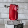 Pearl Metal D-1129 Miracruz D-1129 Hand Mixer, Whisk, Red, Width