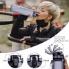 SEEPAR Water Bottle 1L with Time and Hydration Markers, Leak-Proof