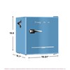 Frigidaire EFR176 Retro Compact Fridge with Chiller Mini Refrigerator with