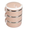 Portable 304 Stainless Steel Bento Lunch Box Thermal Cylinder Lunch