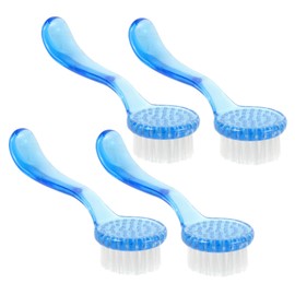 Garneck 4PCS Exfoliating Face Brush Set - Facial Cleansing Brushes for Deep Cleaning - Massaging and Makeup Blending Soft Bristles for Skin Exfoliation and Care