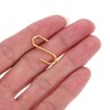 POPETPOP Pack of 25 Small S Hooks, 2.2 cm Mini