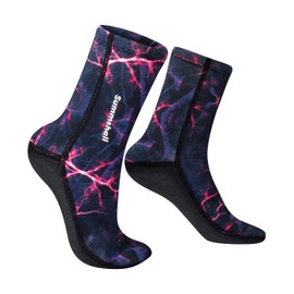 Summshall Neoprene Socks, 3mm Wetsuit Socks Thermal Diving Socks for Men Women Swimming Anti-slip Sailing Fin Socks