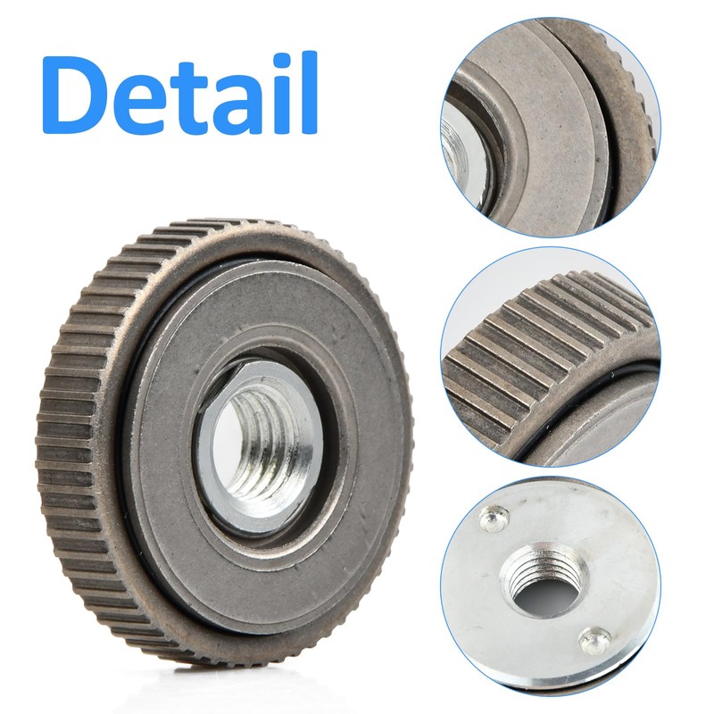 2Pcs Quick Release Nut for Angle Grinder, M14 Angle Grinder