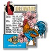 Delaware State Montage Magnet by Classic Magnets, 2.8" x 3.3",