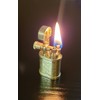 MINI RETRO VINTAGE STYLE ROLLER LIGHTER Fuel Saving Trench Lighter