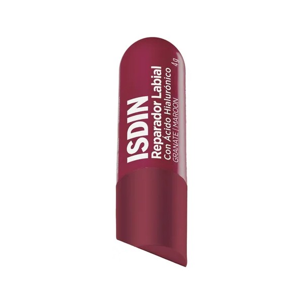 Bálsamo Reparador Labial con a H Color Granate Isdin 4g
