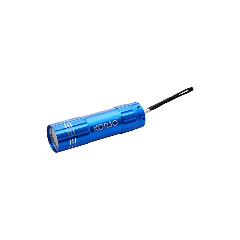 Korjo LED Pocket Torch, for Travel, Blue