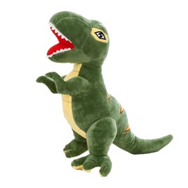 XineYuor Dino Cuddly Toy, Plush Toy, Dinosaur Dino Stuffed Toy, Cuddly Toy, Plush Tyrannosaurus Rex Stuffed Toy Doll, Dinosaur Cuddly Toy, Gift for Baby, Children, Adults (Green, 30 cm)