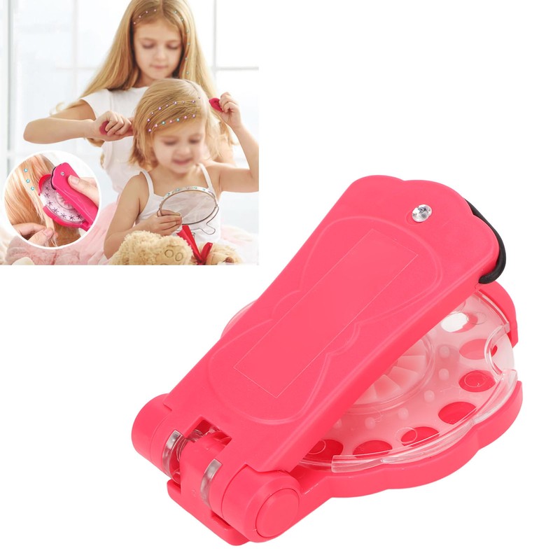 Hair Jewels Stamper Colorful with 12 Sheets Rhinestones Easily Stamp