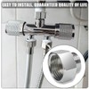 4 PCS Water Line Adapter, Pipe Fittings in 1/2" Female