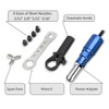 Rivet Gun Adapter for Electric Drill Cordless Riveting Tool with
