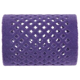 Metallwickler beflockt 45 mm - violett