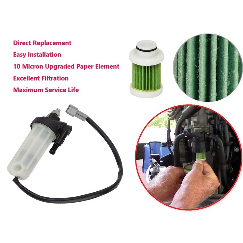 Fuel Filter Assembly for Yamaha 50HP 60HP 75HP 90HP 100HP