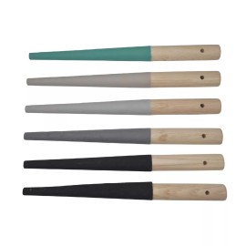 bestbuywholesalers 6 Pack Half Round Sanding Sticks Length:9-1/4in