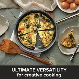 Anolon Accolade Hard Anodized Nonstick Fry Pan/Skillet, 8 Inch, Gray