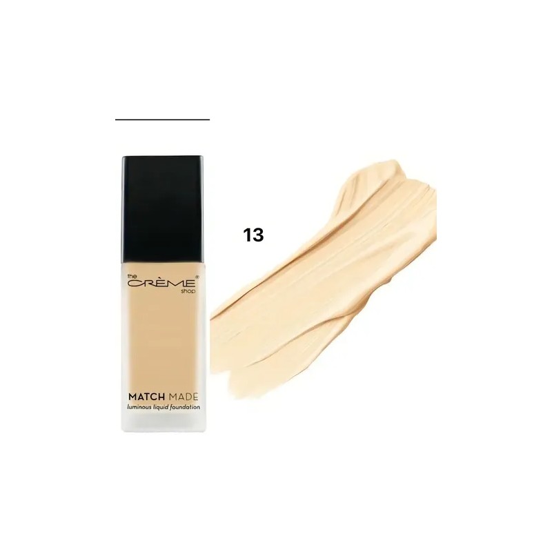 Base Maquillaje The Creme Shop Luminous Tono 13 30g