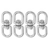 MECCANIXITY Heavy Duty M6 Double Swivel Eye Hook, 304 Stainless