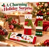 Christmas Snowman Refrigerator Handle Covers for Holiday Decorating – Plush
