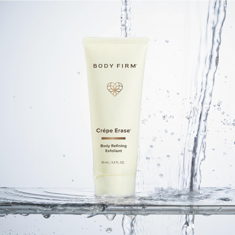 Body Firm Crepe Erase Smoothing Pre-Treatment, Aha Bha Exfoliant With
