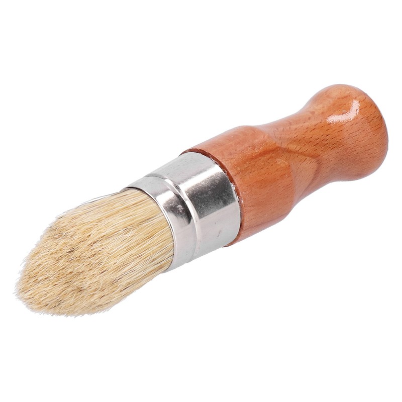 Thickened Bristles Brush Dust Removal Wooden Handle Paint Brush for