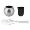 FTVOGUE-Escobilla para Inodoro con Base esférica, Kit de Accesorios para