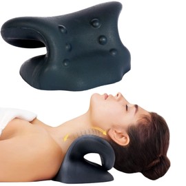 Ozental Neck Support Pillow, Chiropractic Device for Cervical Spine Correction, Massage Pillow for Cervical Spine and Neck to Relieve Painful Cervical Spine